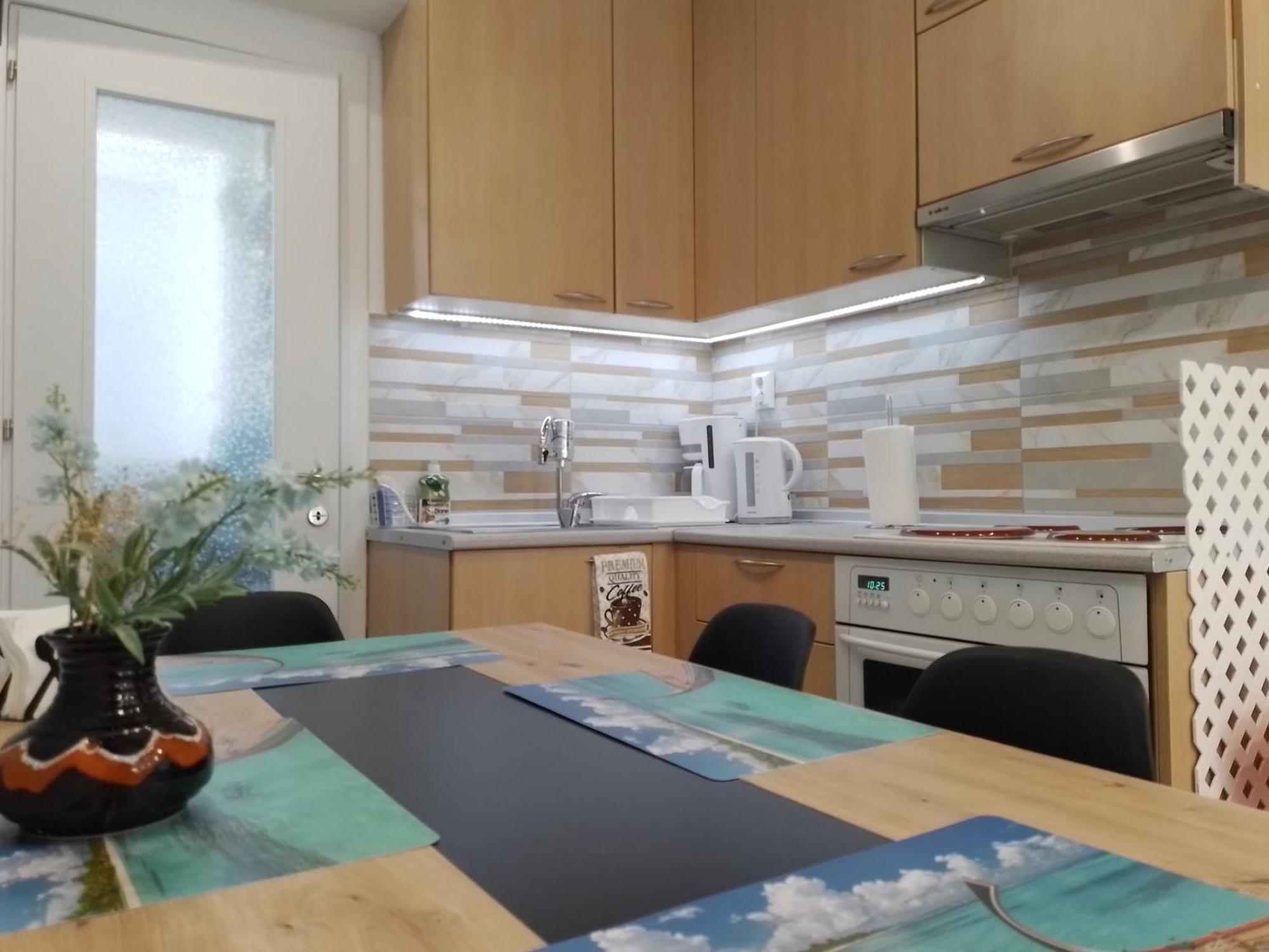 Niko'S Apartment - Beautiful Sea View Apartment ! Peraía 외부 사진